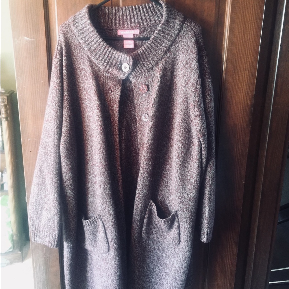 Long, warm, snuggly sweater